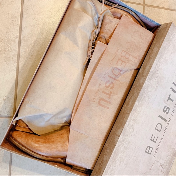 BedStu Hoplia fringe trim riding boots - Picture 8 of 8